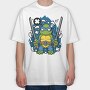 Ninjaturtle Warrior, Tricou Oversize Barbati (Unisex)