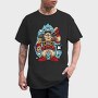 Cyberpunk Warrior 2, Tricou Barbati (Unisex)
