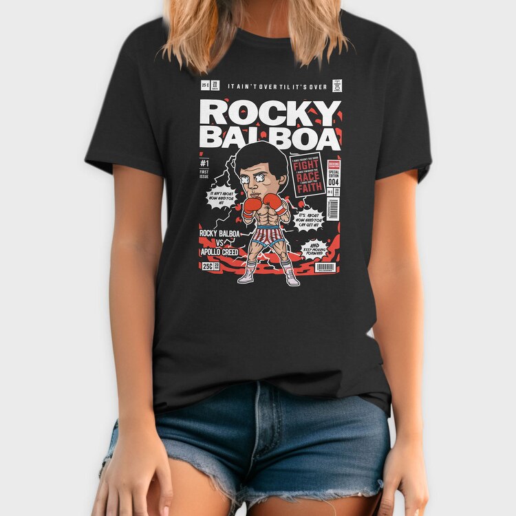 Rocky Boxing Legend, Tricou Barbati (Unisex)