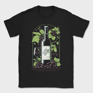 Wine, Tricou Barbati (Unisex)