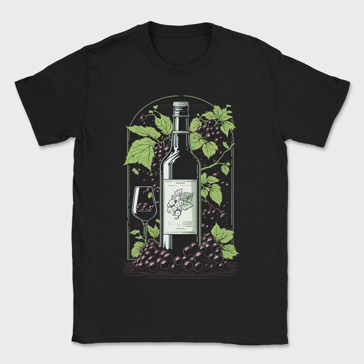 Wine, Tricou Barbati (Unisex)