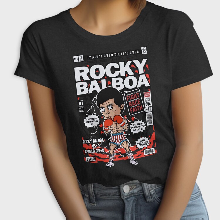 Rocky Boxing Legend, Tricou Femei