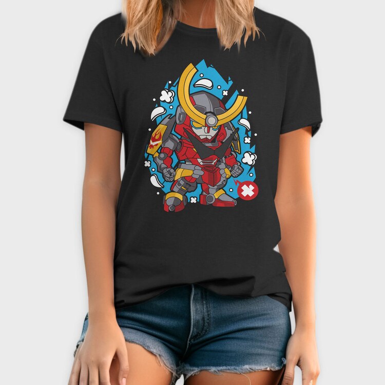 Cyberpunk Warrior, Tricou Barbati (Unisex)