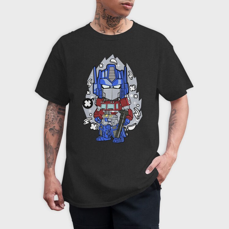 Optimus Prime Burst, Tricou Barbati (Unisex)