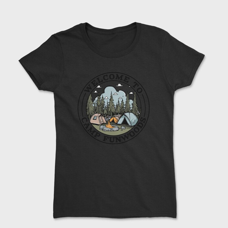 Welcome to Camp Funwoods, Tricou Femei