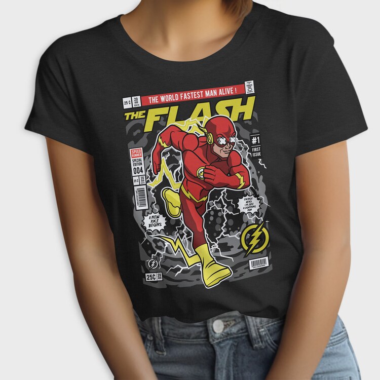 The Flash Lightning Bolt, Tricou Femei