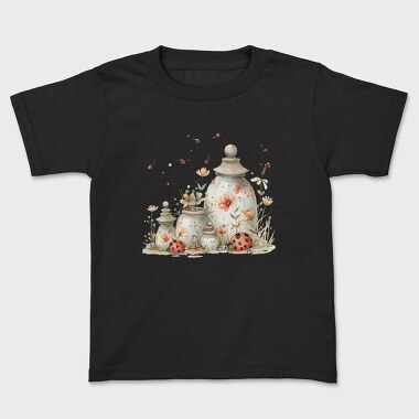Bottles Flowers Witch, Tricou Copii
