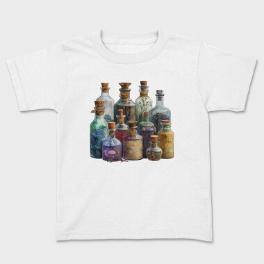 Bottles With Cork Seals, Tricou Copii
