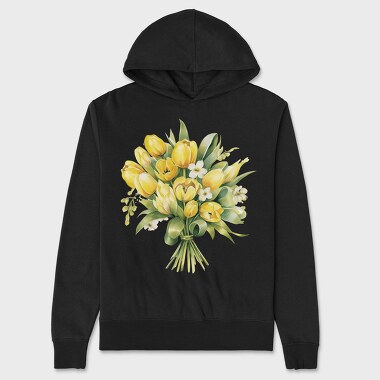 Bouquet Of Sunlight, Hanorac Oversize Barbati (Unisex)
