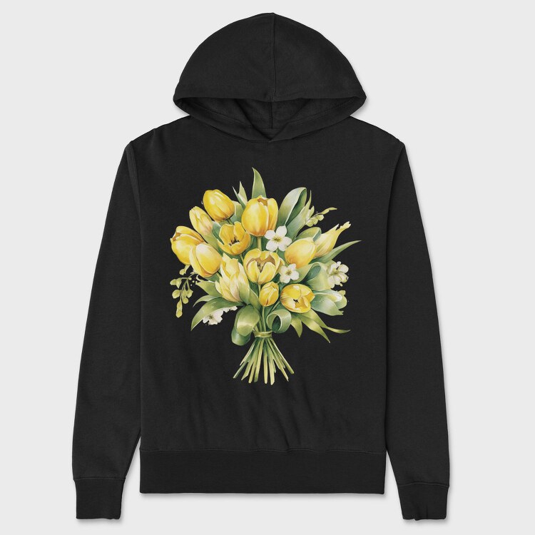 Bouquet Of Sunlight, Hanorac Oversize Barbati (Unisex)