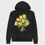 Bouquet Tulips Bright, Hanorac Oversize Barbati (Unisex)