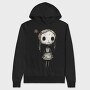 Broken Doll Halloween, Hanorac Oversize Barbati (Unisex)