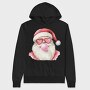 Bubblegum Santa Heart Glasses, Hanorac Oversize Barbati (Unisex)