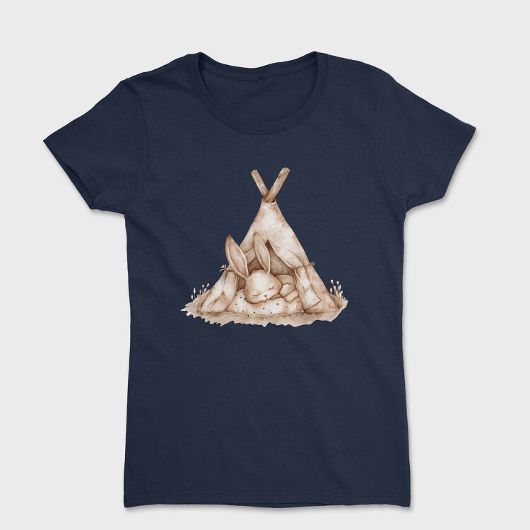 Bunny Sleep Tent, Tricou Femei