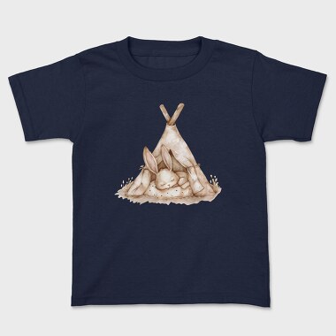 Bunny Sleep Tent, Tricou Copii