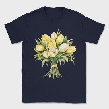 Butter Yellow Tulip, Tricou Barbati (Unisex)
