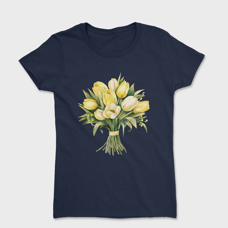 Butter Yellow Tulip, Tricou Femei