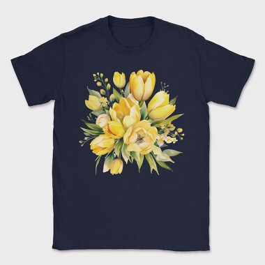 Butter Yellow Tulip16, Tricou Barbati (Unisex)