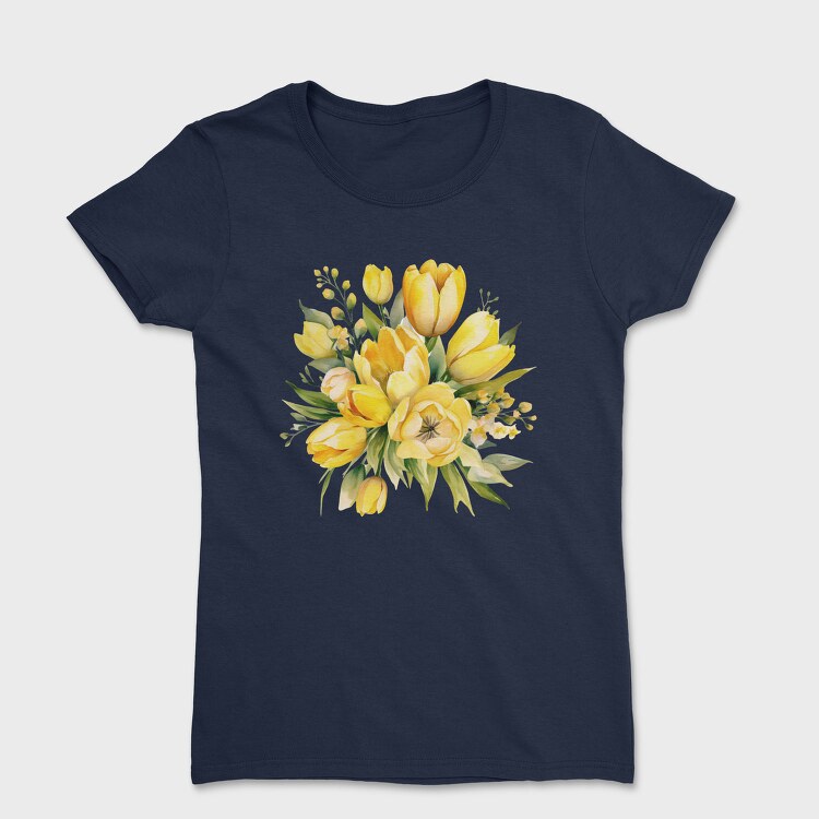 Butter Yellow Tulip16, Tricou Femei