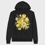 Butter Yellow Tulip16, Hanorac Oversize Barbati (Unisex)