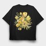 Butter Yellow Tulip16, Tricou Oversize Barbati (Unisex)