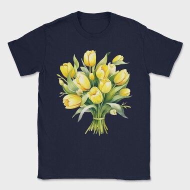 Butter Yellow Tulip17, Tricou Barbati (Unisex)