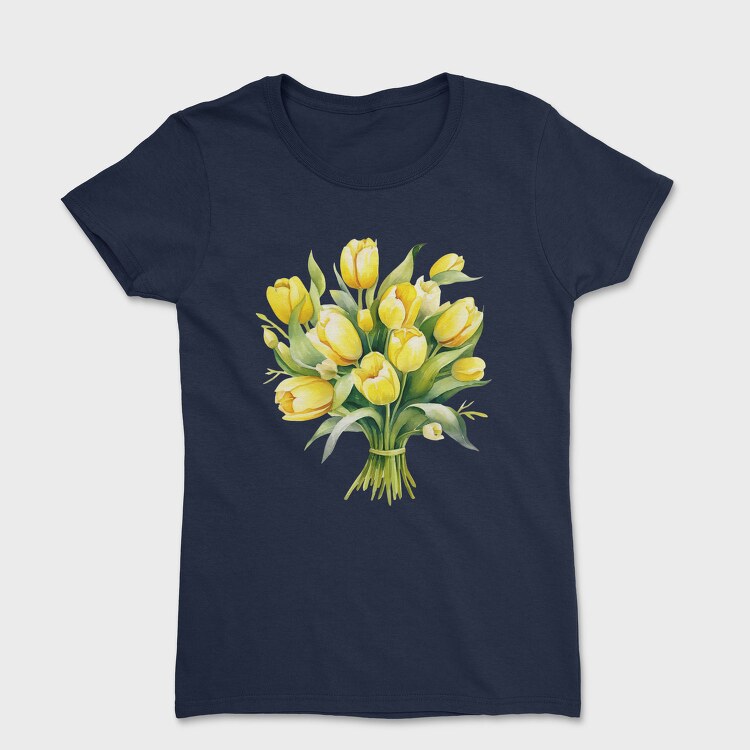 Butter Yellow Tulip17, Tricou Femei