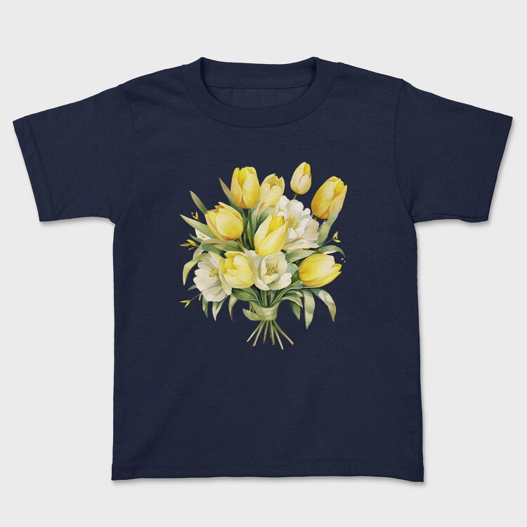 Butter Yellow Tulip18, Tricou Copii