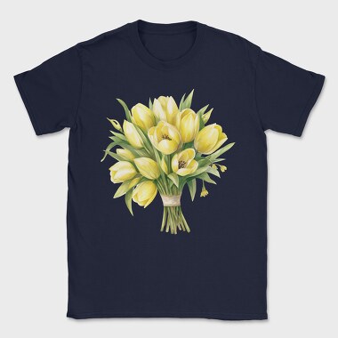Butter Yellow Tulip3, Tricou Barbati (Unisex)