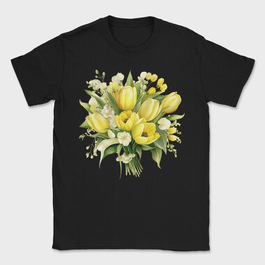 Butter Yellow Tulip5, Tricou Barbati (Unisex)