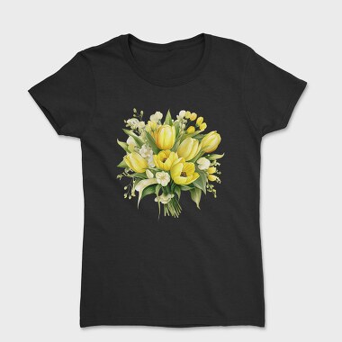 Butter Yellow Tulip5, Tricou Femei