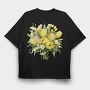 Butter Yellow Tulip5, Tricou Oversize Barbati (Unisex)
