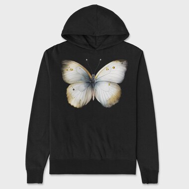 Butterfly Clipart, Hanorac Oversize Barbati (Unisex)