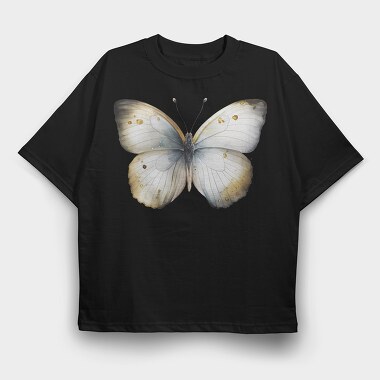 Butterfly Clipart, Tricou Oversize Barbati (Unisex)