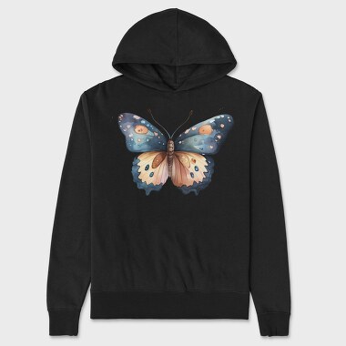 Butterfly Dreams Clipart, Hanorac Oversize Barbati (Unisex)