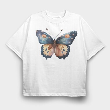 Butterfly Dreams Clipart, Tricou Oversize Barbati (Unisex)