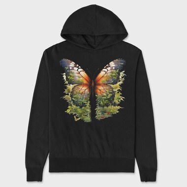 Butterfly Eco Wings, Hanorac Oversize Barbati (Unisex)