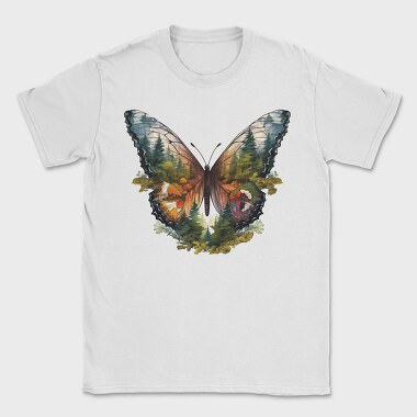 Butterfly Fantasy Forest, Tricou Barbati (Unisex)