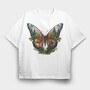 Butterfly Fantasy Forest, Tricou Oversize Barbati (Unisex)