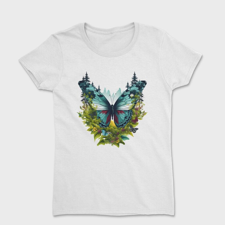 Butterfly Flower Forest, Tricou Femei