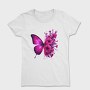 Butterfly Flowers Sublimation, Tricou Femei