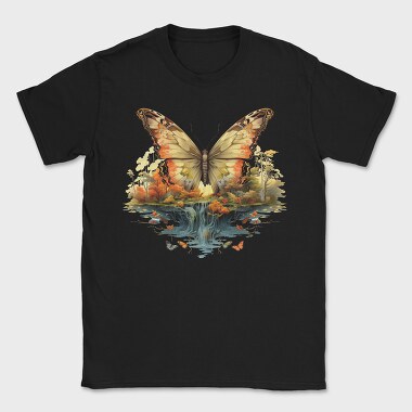 Butterfly Island Sublimation, Tricou Barbati (Unisex)