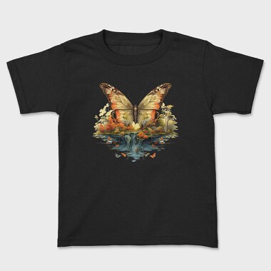 Butterfly Island Sublimation, Tricou Copii