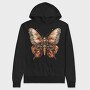 Butterfly Mechanica Gears, Hanorac Oversize Barbati (Unisex)