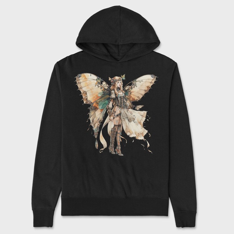 Butterfly Mechanica, Hanorac Oversize Barbati (Unisex)