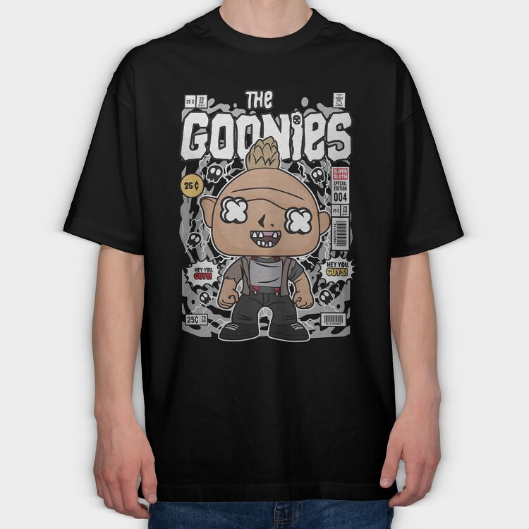 Goonies Punk, Tricou Oversize Barbati (Unisex)