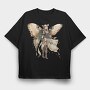 Butterfly Mechanica, Tricou Oversize Barbati (Unisex)