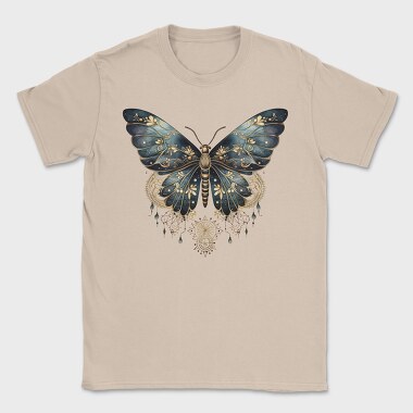Butterfly Moon Clipart, Tricou Barbati (Unisex)
