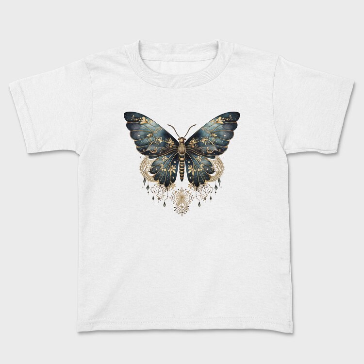 Butterfly Moon Clipart, Tricou Copii