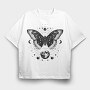 Butterfly Moon Stars, Tricou Oversize Barbati (Unisex)